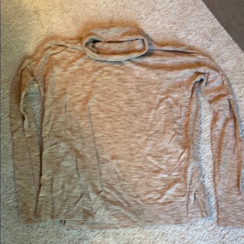 Women’s turtle neck, tan/brown, size medium